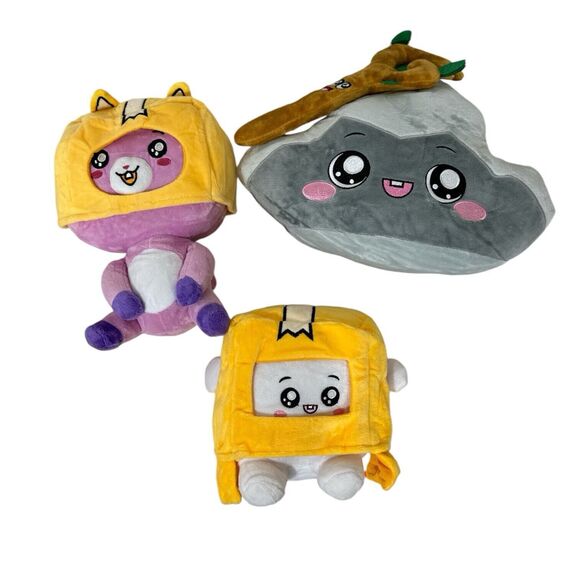 Foxy & Boxy & Rocky & Sticky 6” Plush Toy Lanky Box Set Perfect Gift - Picture 3 of 4